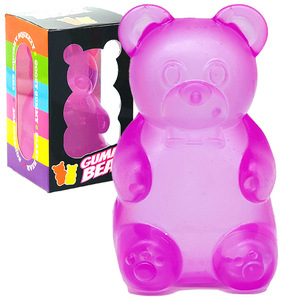 Wholesale TPR Maltose Little Bear Colorful Slowly Rebounds Stretchy Decompression Sensory <b>Squeeze</b> Squishy Toy for Kids Adults - Product Image 1