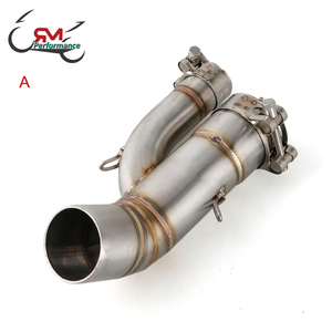 Sistema de Escape para motocicleta, conexión de tubo de enlace medio antideslizante modificado para BMW S1000 RR S1000RR 2017 2018 - Product Image 2