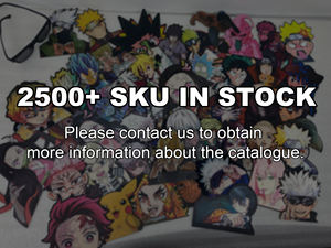 批发我的英雄学术全息动漫透镜状贴纸个性化紫外打印装饰3D汽车运动贴纸 - Product Image 6