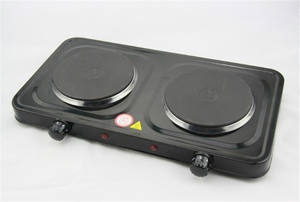 Placa Calefactora Eléctrica de Doble Quemador de 2000W con Temperatura Ajustable 110V/220V para Encimera - Precio de Fábrica - Product Image 6