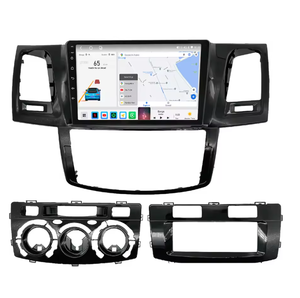 Radio de Coche Android de 2 DIN y 10.1 Pulgadas con GPS Integrado, Función CarPlay, DSP, Estéreo Multimedia para Fortuner <span class=keywords><strong>Hilux</strong></span> 2005-2014 - Product Image 6