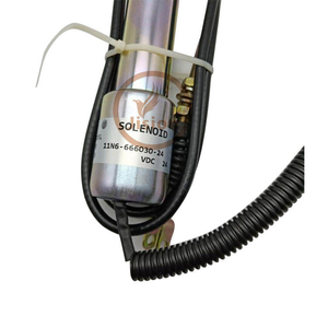 Vanne solénoïde 11N6-66030 24V pour générateur, interrupteur de commande électrique hydraulique à bobine, pièce de rechange - Product Image 3