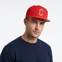 Gorra Deportiva de Moda al por Mayor, Estilo Hip Hop, Ajustable, con Visera Plana, de Alta Calidad, con Diseño Floral y Letras Rojas, Logotipo Personalizado
