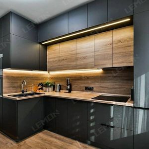 Nhà Máy Giá Thép Không Gỉ Tủ Bếp Nhỏ Tủ Bếp Nhà Bếp Thiết Lập Đồ Nội Thất Với Giá Tốt Nhất - Product Image 1