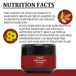 Mascarilla Capilar de Aceite de Argán: Suaviza, da Brillo y Repara el Cabello Dañado y Encrespado por la Permanente y la Coloración - Product Image 5