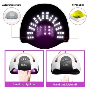 เครื่องอบเล็บ SUN S2 57LED พร้อมตัวตั้งเวลา 4 ระดับ และเซ็นเซอร์อัตโนมัติ สำหรับอบเจลยูวี  ฐานถอดออกได้ ใช้พลังงานจากแบตเตอรี่ - Product Image 3