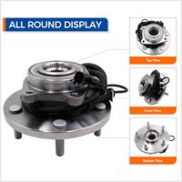 Conjunto de Rodamiento de Cubo de Rueda Delantera 513273 con Sensor ABS, Estándar OE para Town Country Grand Caravan 2008-2016, Marca de Fábrica