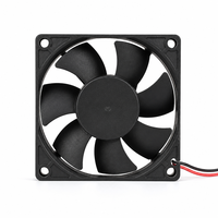 Ventilateur électrique silencieux SANLY SF8015, résistant aux hautes températures, DC 24V, ventilateur axial sans balais, plastique, OEM/ODM personnalisable