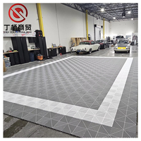 Einfache Installation Bodenbelag von Spc Click Boden gummi Industrie matten Kunststoff Interlocking Bodenfliesen
