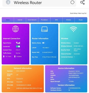 LSUN E5785 Pro 4G Router 3000mAh Batería 3000Mbps Punto de acceso móvil inalámbrico Acceso de datos de alta velocidad Categoría 4 <span class=keywords><strong>Firewall</strong></span> para exteriores - Product Image 2