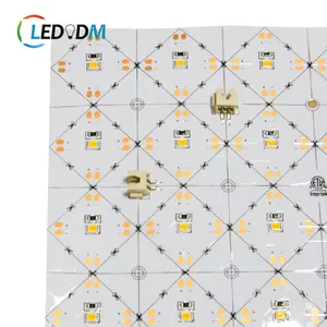 Placa de luz de led para difusor, 1 mm luz de fundo para painel smd2835 dc24v, dobrável, branca, pcb, 105leds