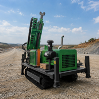 Foreuse de carottage portable à moteur diesel, 1000 m de profondeur, avec système entièrement hydraulique pour un forage rapide de minerai