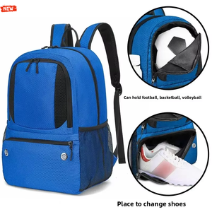 <span class=keywords><strong>Sac</strong></span> <span class=keywords><strong>à</strong></span> <span class=keywords><strong>dos</strong></span> de sport décontracté pour l'école, le football, la gym, l'entraînement, le basketball, le football américain, <span class=keywords><strong>avec</strong></span> <span class=keywords><strong>compartiment</strong></span> <span class=keywords><strong>à</strong></span> chaussures - Product Image 5