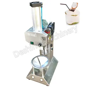 Good feedback automatic Coconut Shell Grinding Machine green coconut peeling machine chipping tip coconut machine factory price