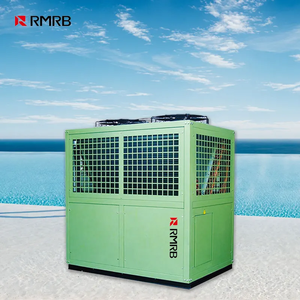 Pompe à chaleur hydronique commerciale 92 kW pour piscine, source eau, R410A, haute performance énergétique (COP), chauffe-eau sans réservoir pour usage hôtelier 380V - Product Image 4