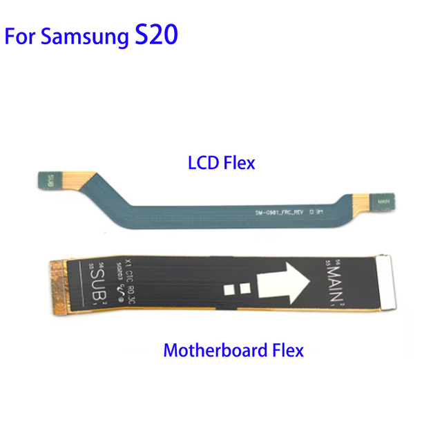 Mobile Phone Mother Board Wifi Signal Flex for Samsung S24 S23 S22 S21 Plus Ultra Mainboard Lcd Connector Flex Cable Spare Part