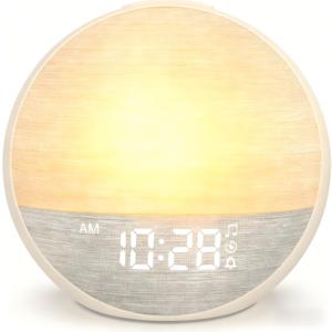 Oem Tùy Chỉnh Thiết Kế Bé Ánh Sáng Ban Đêm Âm Thanh Máy Soother 30 Âm Thanh Hẹn Giờ Trắng Tiếng Ồn Bàn Đồng Hồ Đài Phát Thanh - Product Image 1