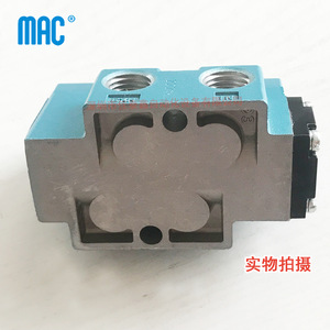 วาล์วแม่เหล็กไฟฟ้า Mac 912B Ra ขนาดพอร์ต 1/4 นิ้ว AC 220V วาล์วควบคุมอุณหภูมิปกติ - Product Image 3