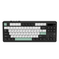 Clavier mécanique Ajazz AK870 TKL, trois modes, 2.4G, BT, filaire, hot-swap, Gasket, RGB, touches PBT, clavier de jeu pour ordinateur portable PC