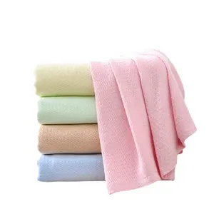 China fábrica por atacado cobertor personalizado verão fresco cobertores confortáveis para decoração home