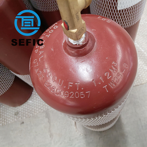 Dot8al B40 40cuft 250psi axetylen xi lanh hàn sử dụng c2h2 Xi lanh khí giá với cga520 van - Product Image 3