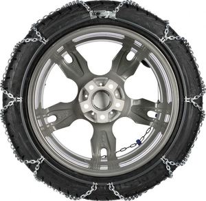 Chaîne de protection de pneus standard soudée, plaquée zinc blanc, pour voitures et camions, utilisation hivernale - Product Image 2