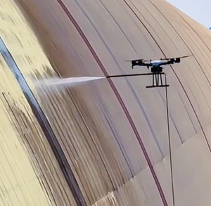 Dron JIUSI D15r para Limpieza de Paredes Altas, para Ventanas Exteriores de Edificios y Mantenimiento de Superficies de Techos, UAV - Product Image 5