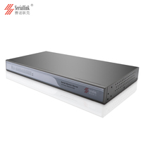 SLK-S516R-PLUS industriel SERIALLINK 16 ports série RS-232/RS-485 série vers Ethernet