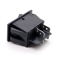 12V 35A 24V 18A 4 Pin Luz de niebla Interruptor basculante impermeable con LED para tablero de camión de coche