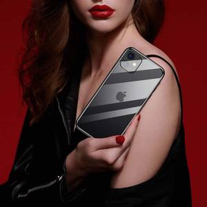 Verre trempé double face transparent <span class=keywords><strong>Anti</strong></span>-<span class=keywords><strong>espion</strong></span> 360 étui de protection complet pour téléphone étui <span class=keywords><strong>magnétique</strong></span> de confidentialité métallique pour la série <span class=keywords><strong>iPhone</strong></span> - Product Image 5