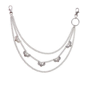 Cadena de Pantalones de Metal Multicapa con Patrón de Alas, Cadena de Cintura de Aleación de Zinc para Uso Diario Estilo Hip Hop - Product Image 5