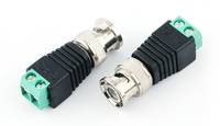 Balun vidéo HD de haute qualité pour connecteur d'alimentation cc mâle DVR NVR GL BNC