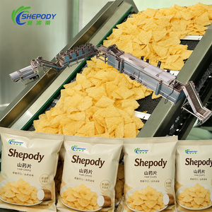 Machine à Frire Continue Shepody pour Petites Quantités de Chips de Taro et d'<span class=keywords><strong>Igname</strong></span>, en Acier Inoxydable 304, pour la Fabrication de Chips de Banane Frites - Product Image 1
