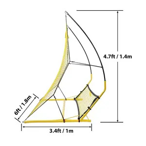 RB01A Low Price Rebound Nets Soccer Soccer Rebounder Net Rebounder Net Manufacturer From China