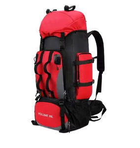 90L เป้เดินป่ากันน้ำมีซิปผ้าอ๊อกฟอร์ด - Product Image 3