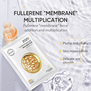 Masque facial en feuille invisible hydratant et resserrant les pores au fullerène ZOZU OEM ODM - Product Image 2