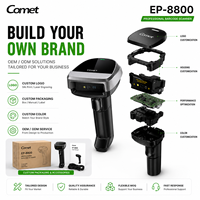 Escáner de Código de Barras 2D Comet EP-8800, Lector de Códigos QR Portátil para Punto de Venta Minorista, Pago Móvil, OEM, ODM