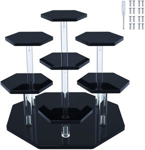 Présentoir acrylique pour figurines Jouets et poupées Figurines d'<span class=keywords><strong>action</strong></span> Collection <span class=keywords><strong>Organisateur</strong></span> Hold Collectibles Stand Case - Product Image 1