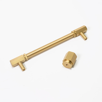 Poignée de meuble moderne BECORA en laiton massif, bouton, barre, tirette pour commode, chambre, salle de bain, cuisine, armoire, tiroirs, durable et facile