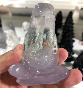 Oferta Especial: Estatua de la Diosa Madre Tierra en Bronce Ecológico con Tallados de Gemas de Cristal, para Meditación y Feng Shui - Product Image 6