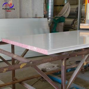 Panneau sandwich ignifuge A2 en EPS, panneau mural isolé, matériau de construction écoénergétique pour atelier pharmaceutique et électronique - Product Image 3