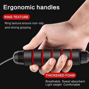 Cuerda de Saltar con Peso Ajustable y Portátil para Entrenamiento, Ejercicio de Alta Velocidad para Hombres y Mujeres - Product Image 3