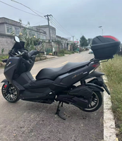 BMiW1 Majesty T9 250cc Monocylindre Refroidi par Air EFI Maxi Scooter CVT Cruiser Touring Moto
