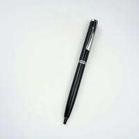 Bolígrafo de firma personalizable con sello de nombre de metal autoentintable, bolígrafo de sello de goma personalizado para uso en oficina