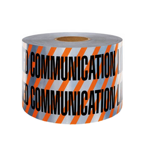Cinta de Advertencia Subterránea Detectable de Aluminio con Impresión Personalizada de Alta Calidad - Product Image 2
