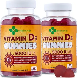 Gummie vitaminiche articoli più venduti per adulti e bambini vitamina d3 gummies supporta il sistema immunitario vitamine gommose integratore