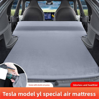 Matelas de voiture gonflable automatique en velours Tesla Model YL pour le camping