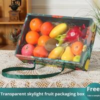 Boîte-cadeau universelle de luxe de divers styles de fruits Emballage de fruits de pomme Boîte de papier de carton ondulé