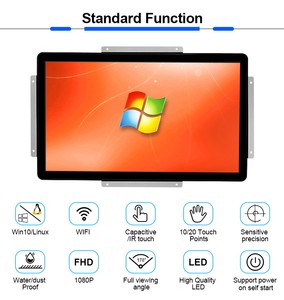 Màn hình máy tính All-in-One khung mở <span class=keywords><strong>i3</strong></span> <span class=keywords><strong>i5</strong></span> <span class=keywords><strong>i7</strong></span> i9, kích thước 18 18.5 19 21 22 21.5 23 24 inch, cảm ứng - Product Image 2