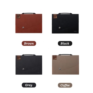 A4 Kích Thước Tùy Chỉnh Không Thấm Nước PP Đầy Màu Sắc Đứng Lên Màu Tinh Khiết Mở Rộng Tập Tin Đa Túi Thư Mục Tài Liệu Túi - Product Image 4